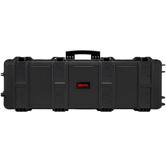Nuprol Premium Black Case with Velcro Patch (Pick n Pluck Foam) - Longshot Tactical