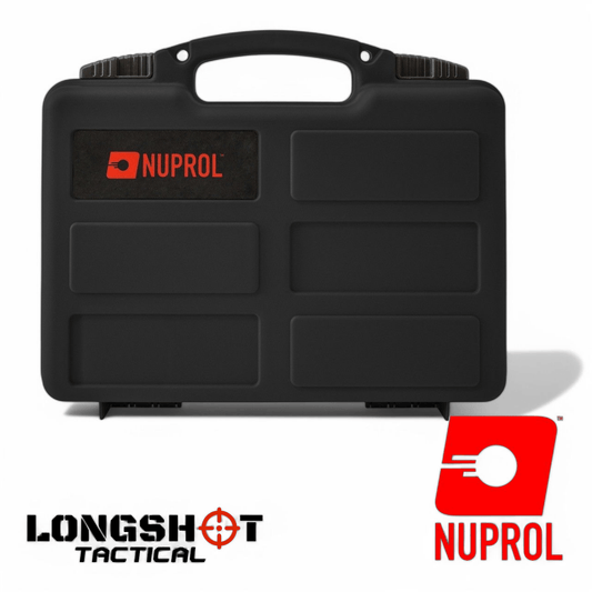 Nuprol Tactical Airsoft Pistol Hard Case Black - Longshot Tactical
