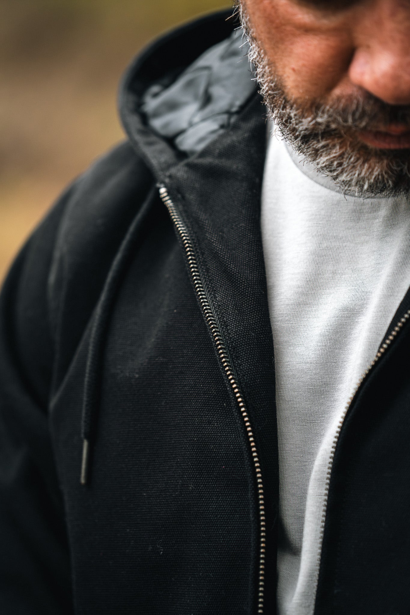 NVYSKN Canvas Bomber Jacket – Heavyweight Cotton Duck Coat - Longshot Tactical