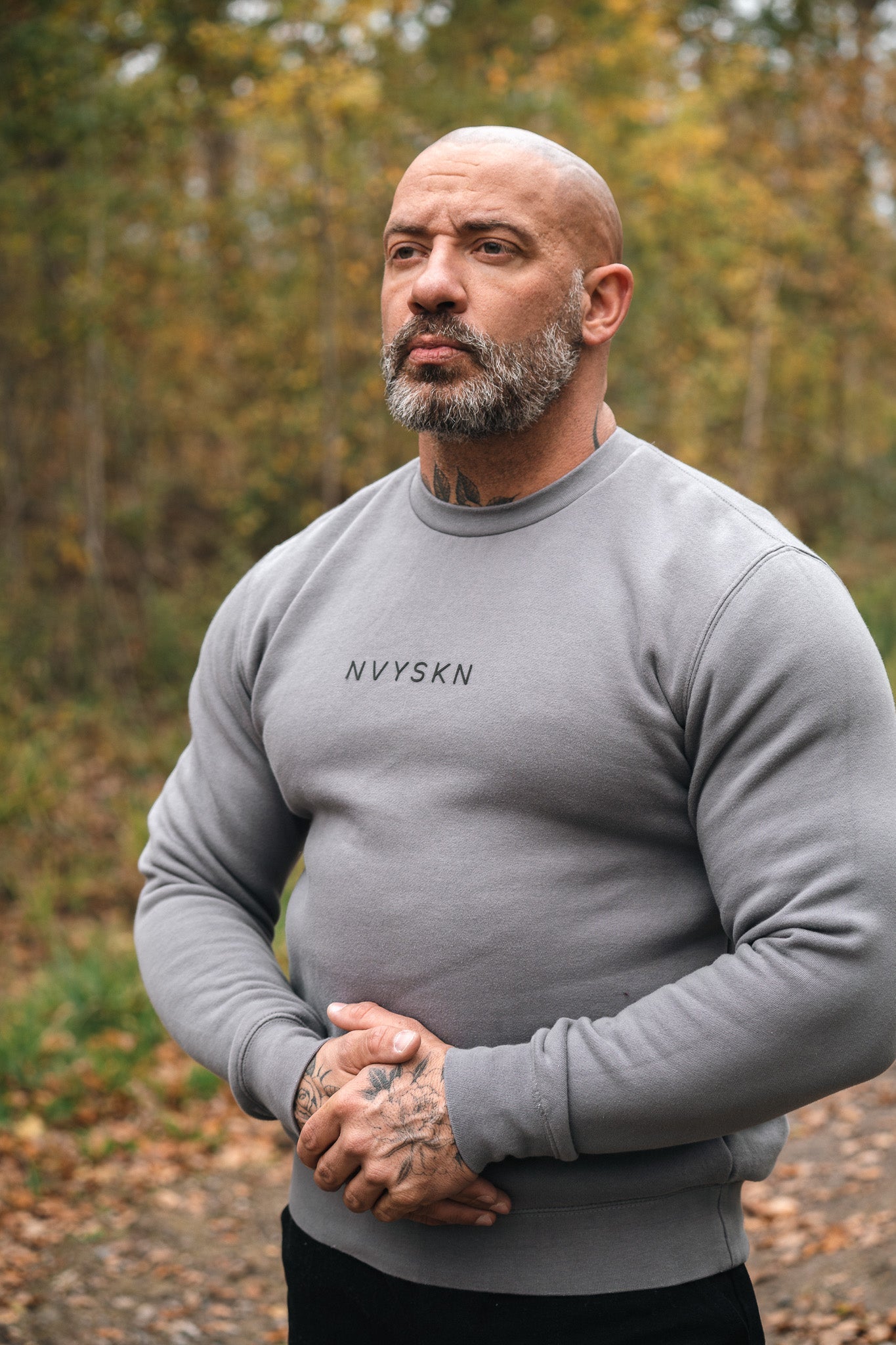 NVYSKN Core Crew Sweater – Midweight Everyday Fleece - Longshot Tactical