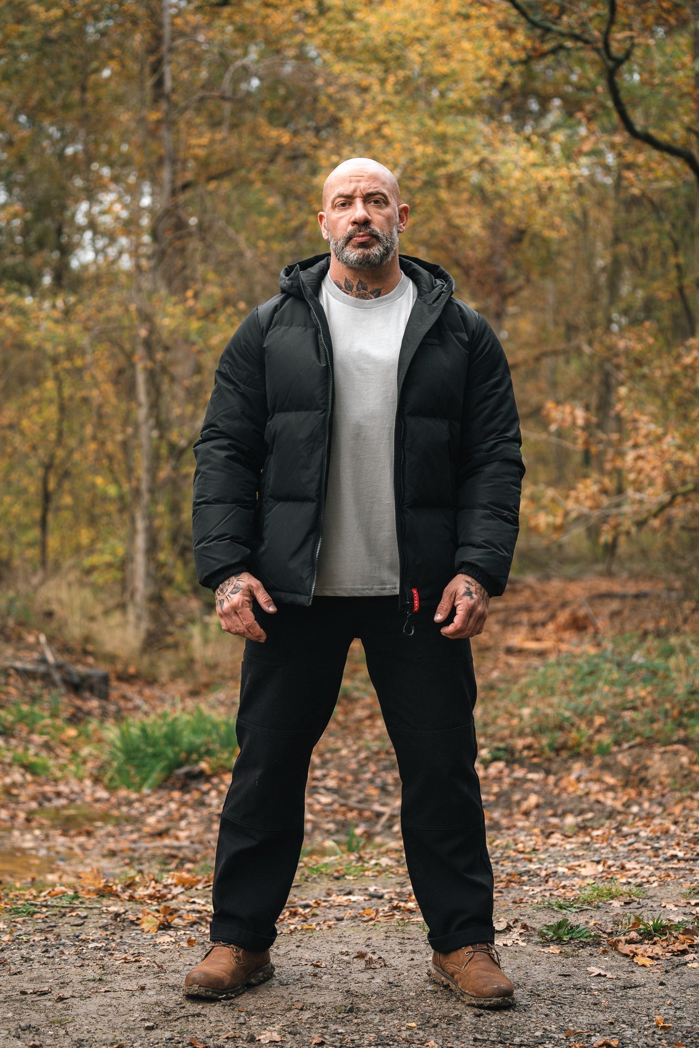 NVYSKN Feather Down Puffa Jacket – 630 Fill Power Insulated Coat - Longshot Tactical