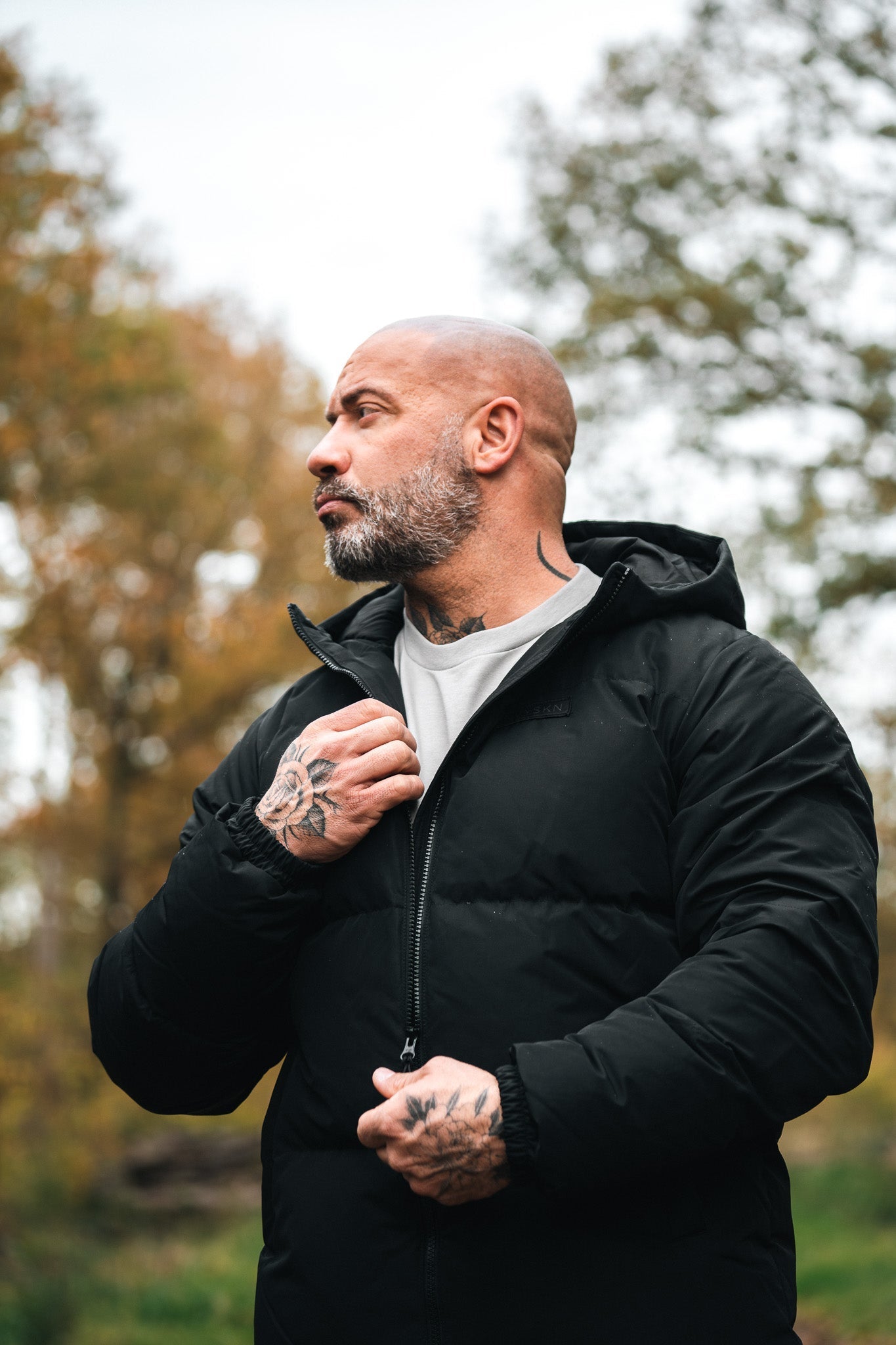 NVYSKN Feather Down Puffa Jacket – 630 Fill Power Insulated Coat - Longshot Tactical