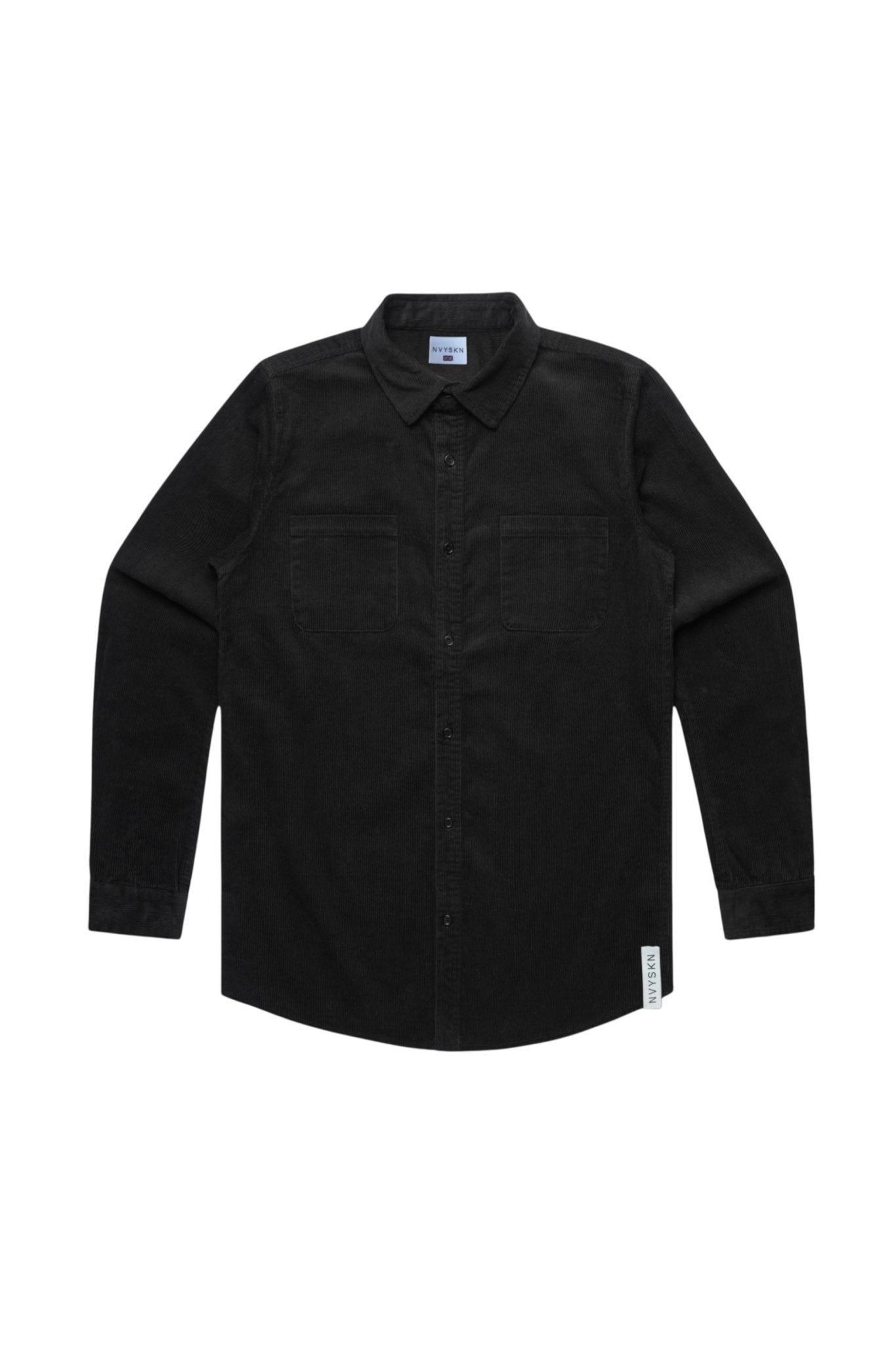 NVYSKN Heavy Cord Shirt – 300 GSM Cotton Corduroy Overshirt - Longshot Tactical