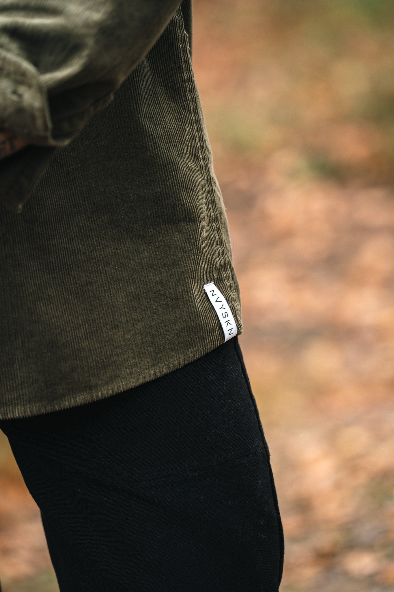 NVYSKN Heavy Cord Shirt – 300 GSM Cotton Corduroy Overshirt - Longshot Tactical