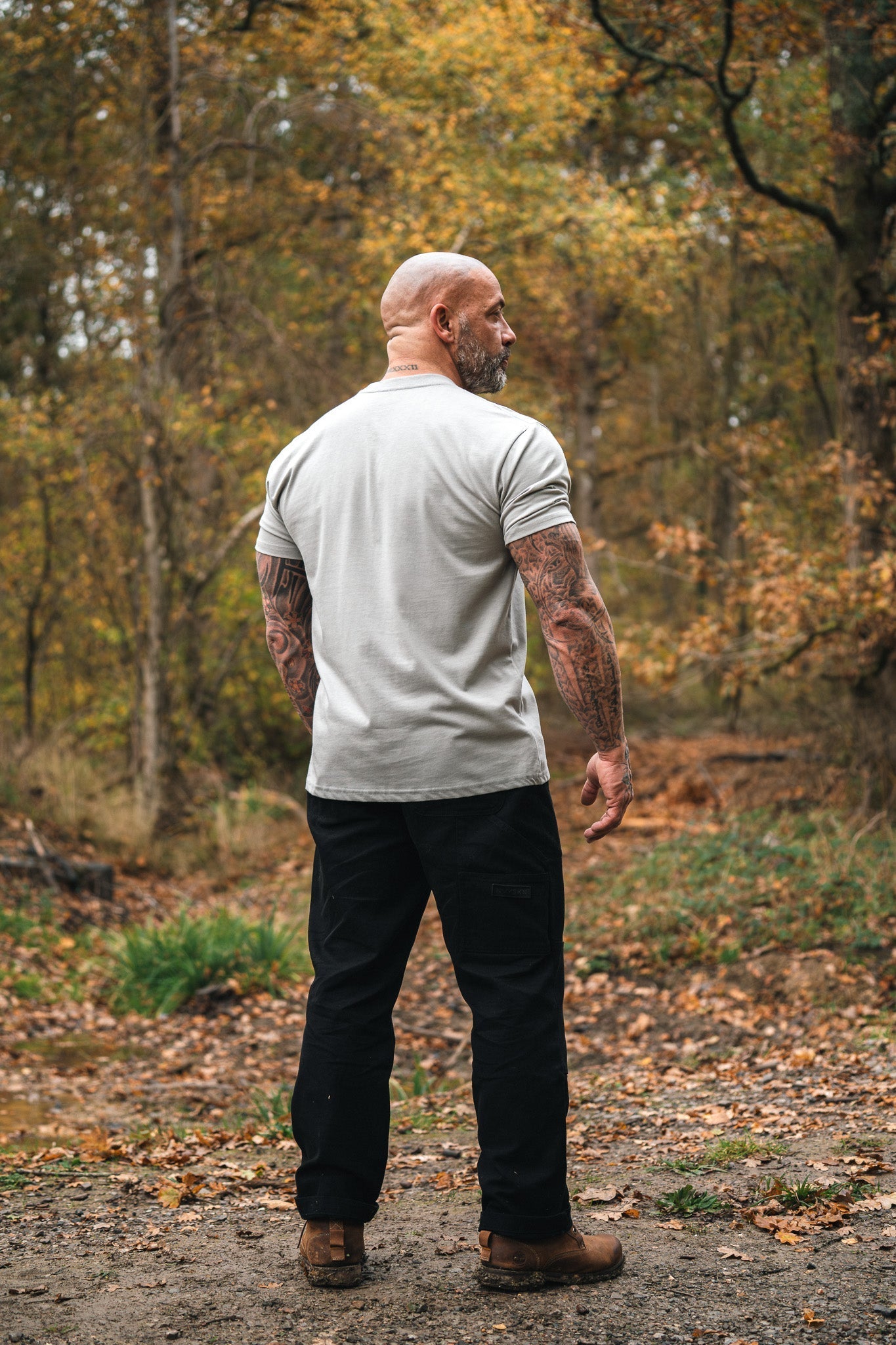 NVYSKN Heavyweight Cotton T-Shirt – Regular & Long Fit - Longshot Tactical
