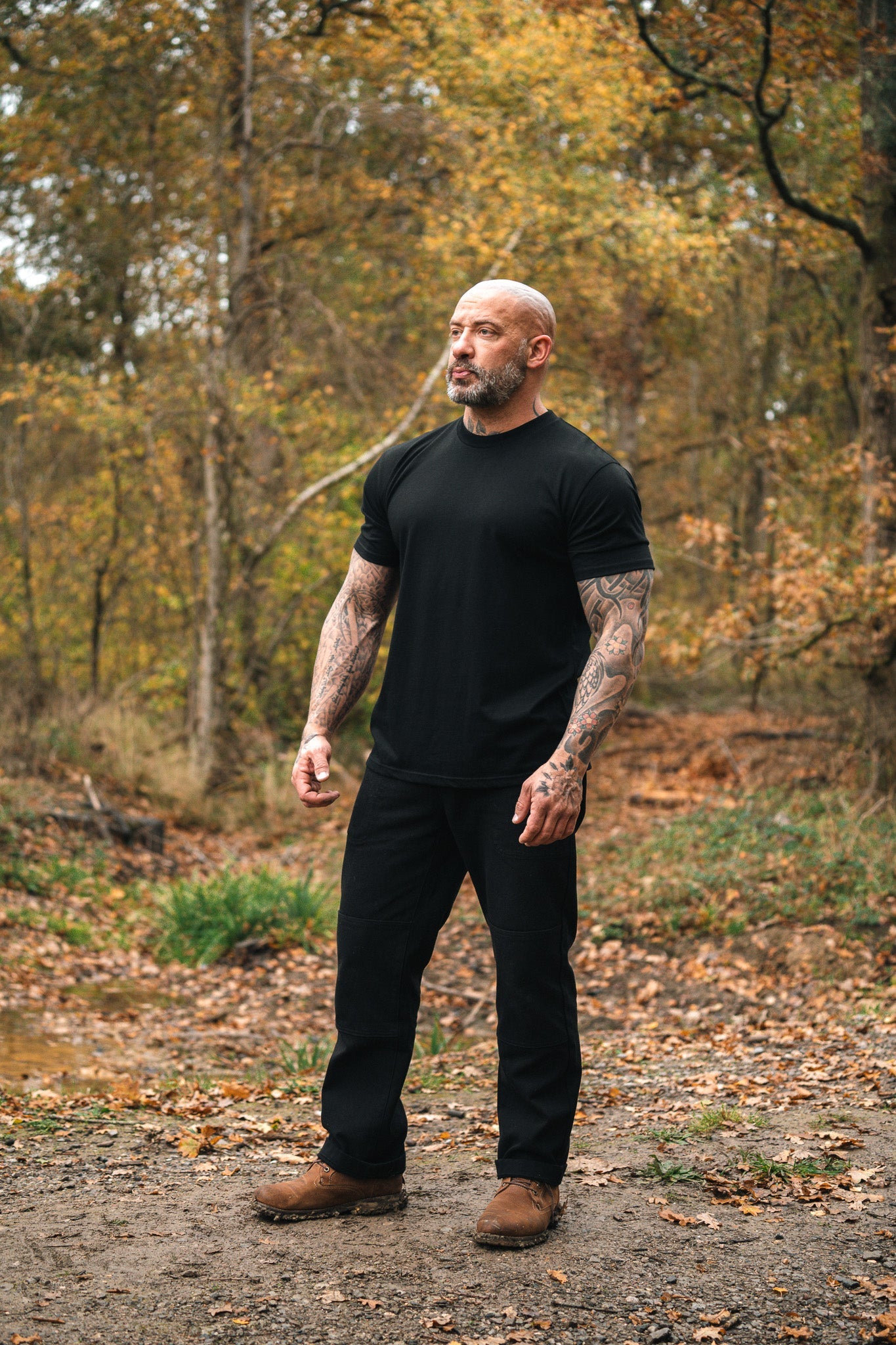 NVYSKN Heavyweight Cotton T-Shirt – Regular & Long Fit - Longshot Tactical