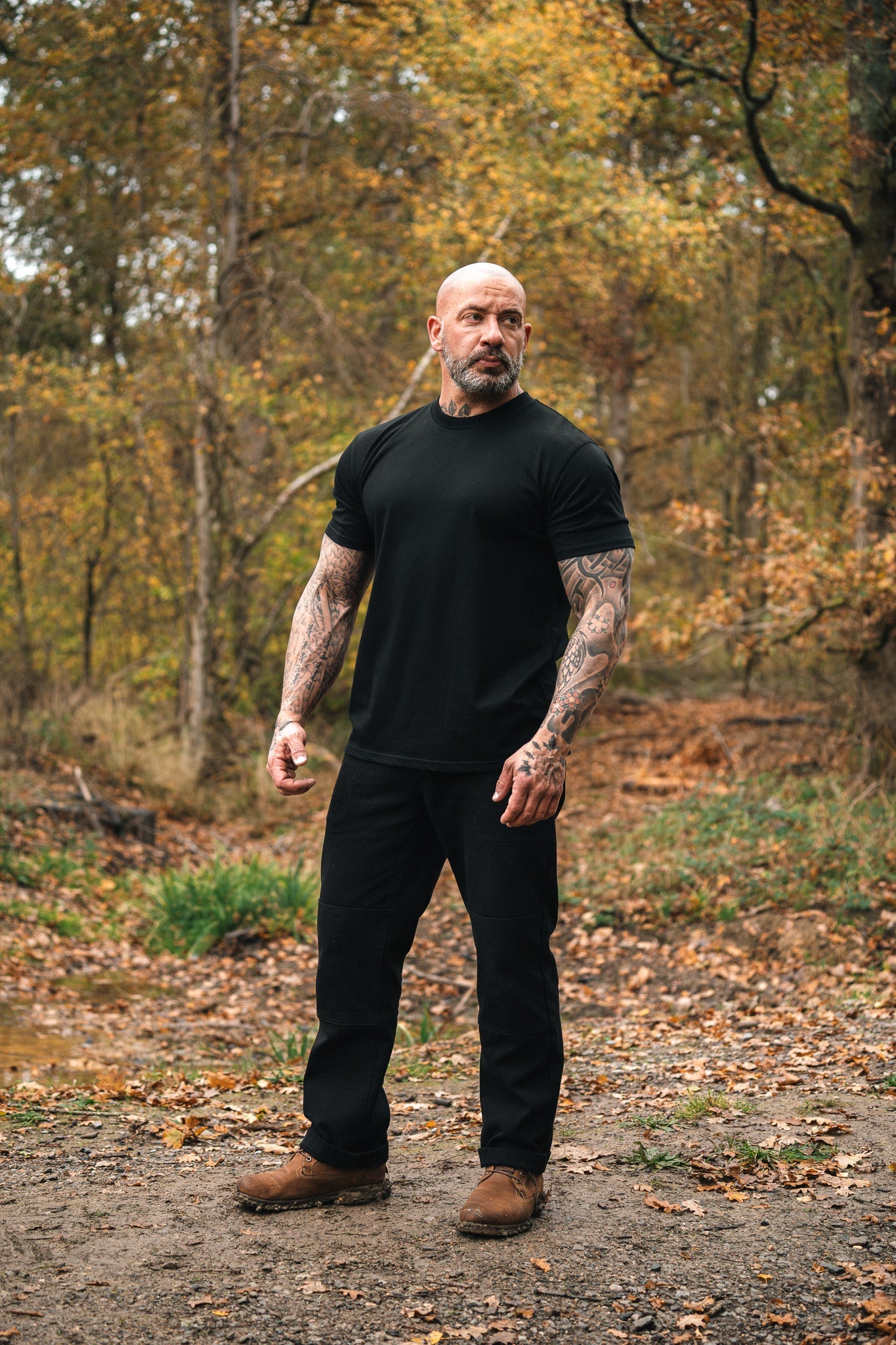 NVYSKN Heavyweight Cotton T-Shirt – Regular & Long Fit - Longshot Tactical