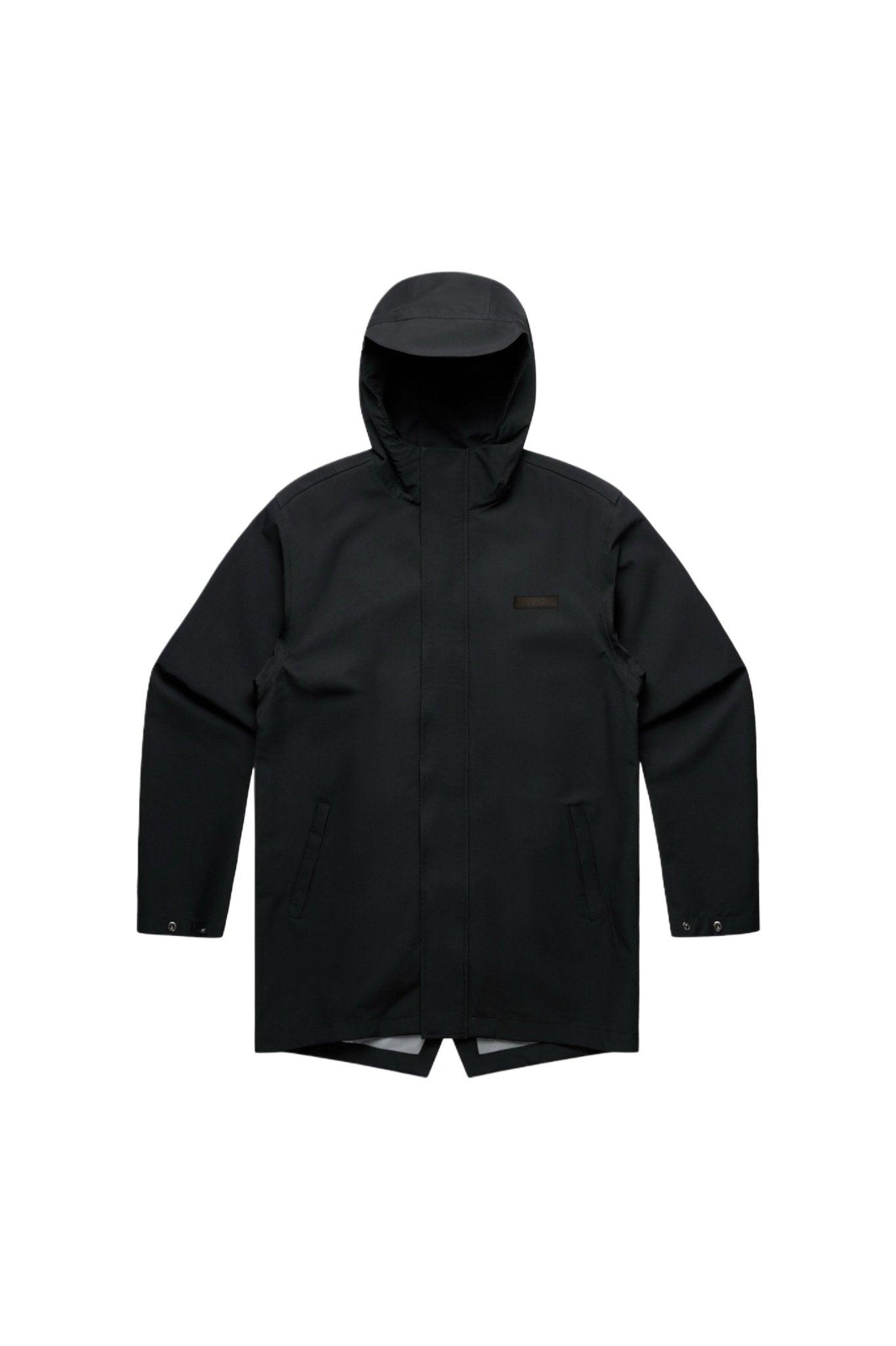 NVYSKN Waterproof Overcoat – 3 - Layer Hooded Rain Jacket - Longshot Tactical
