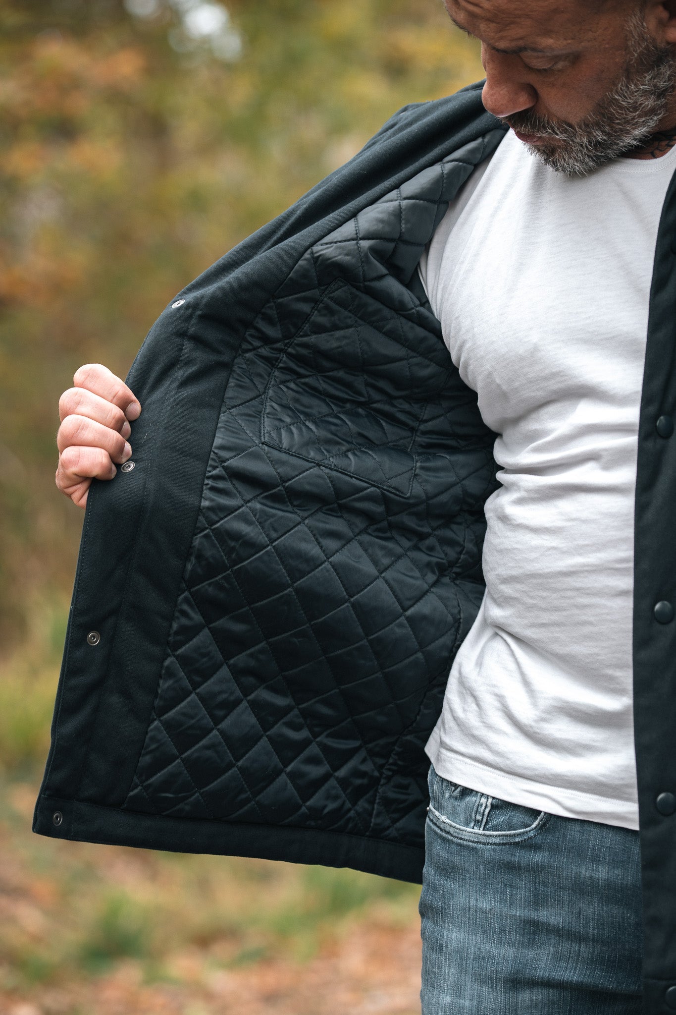 NVYSKN Work Jacket – Heavyweight Cotton Drill Utility Jacket - Longshot Tactical