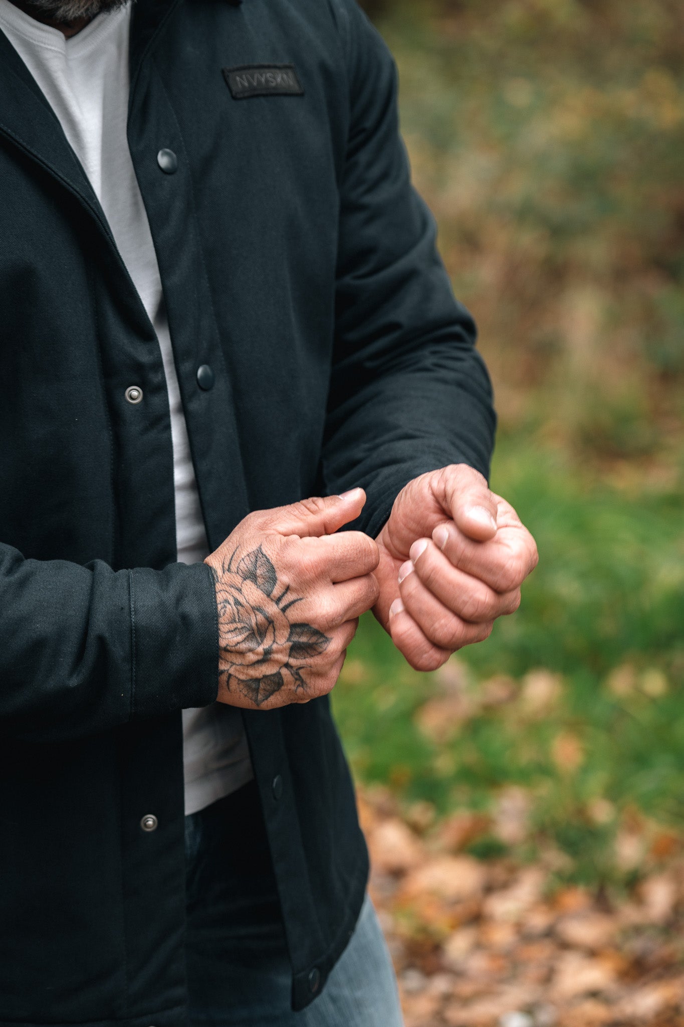 NVYSKN Work Jacket – Heavyweight Cotton Drill Utility Jacket - Longshot Tactical