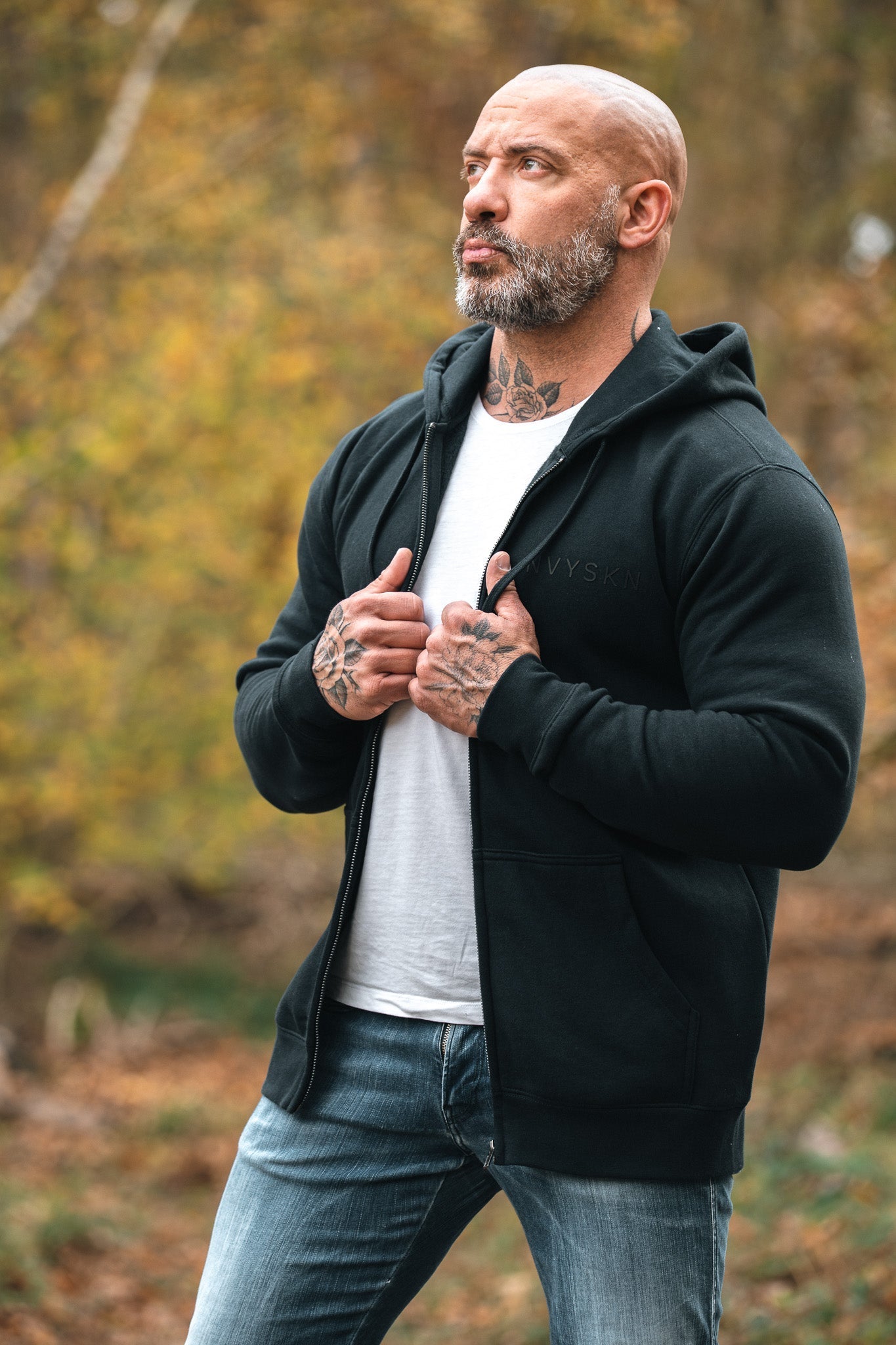 NVYSKN Zip Hood – Mid - Weight Fleece Zip - Up Hoodie - Longshot Tactical