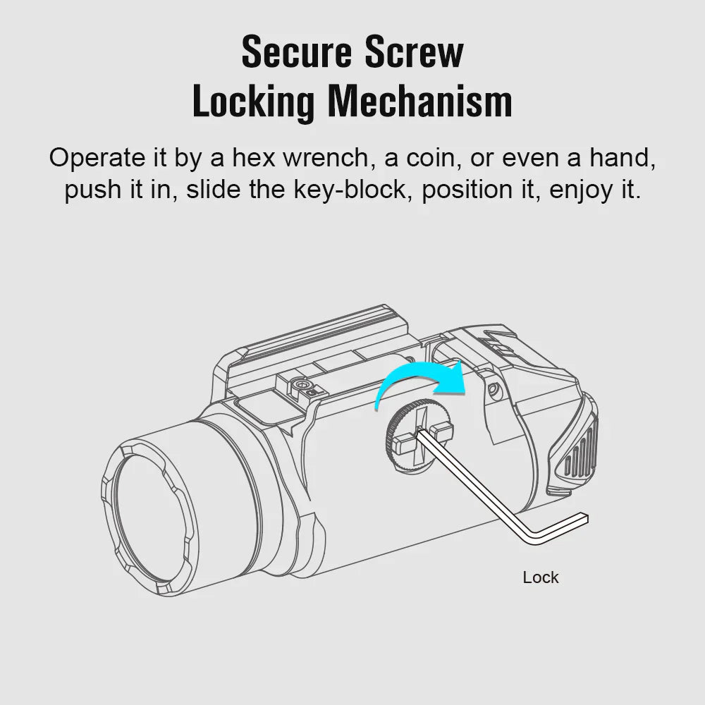 Olight PL - 3S Valkyrie Rail Mountable LED Torch - Tan - Longshot Tactical