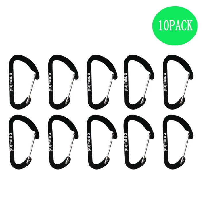 Onewind Aluminium Carabiner Quickdraws (10 Pack) - Longshot Tactical