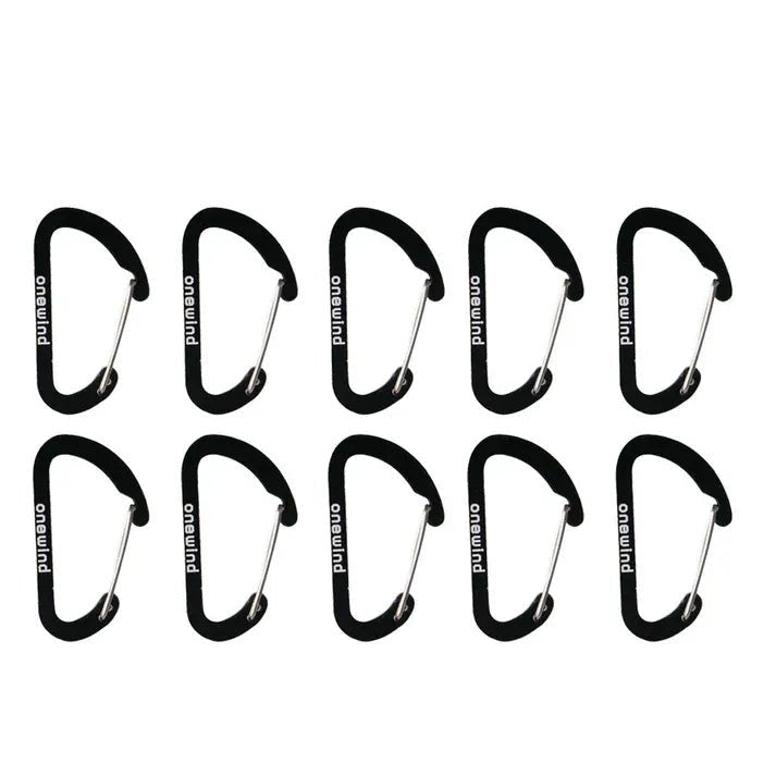 Onewind Aluminium Carabiner Quickdraws (10 Pack) - Longshot Tactical