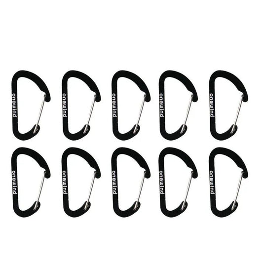 Onewind Aluminium Carabiner Quickdraws (10 Pack) - Longshot Tactical