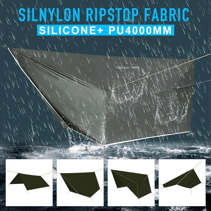 Onewind Billow Ultralight Hammock Tarp Shelter 12' - Longshot Tactical