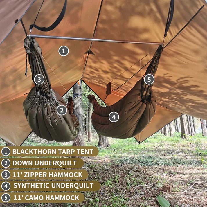 Onewind Blackthorn Ultralight Tarp Tent - Longshot Tactical