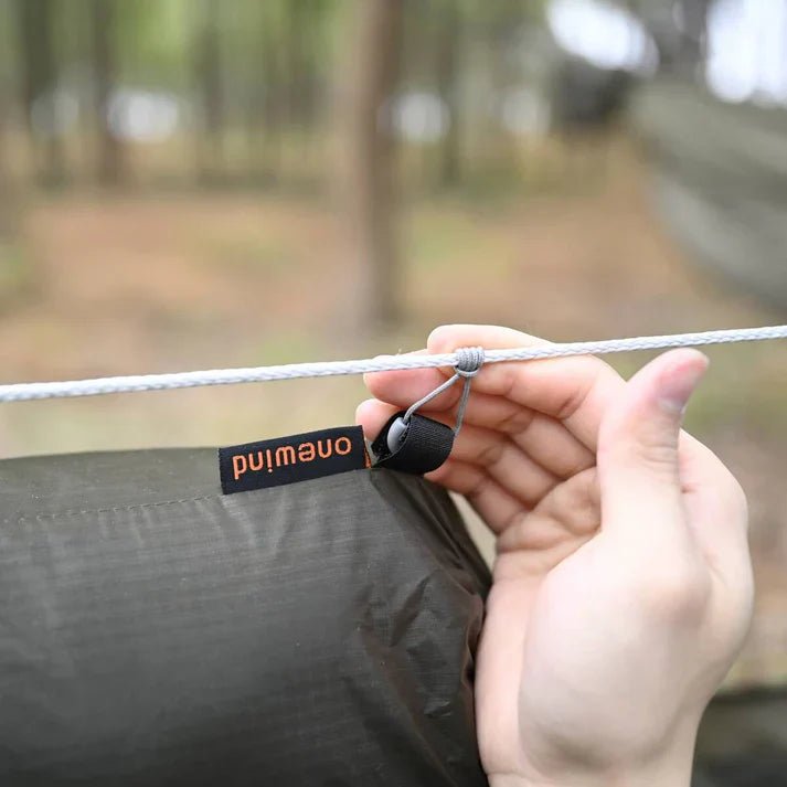 Onewind Camping Stuff Sack and Hammock Ridgeline Organiser - Longshot Tactical