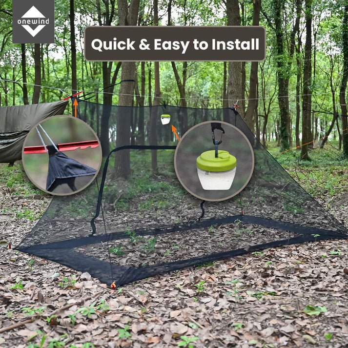 Onewind Dyad Shelter Mosquito Bug Net - Longshot Tactical