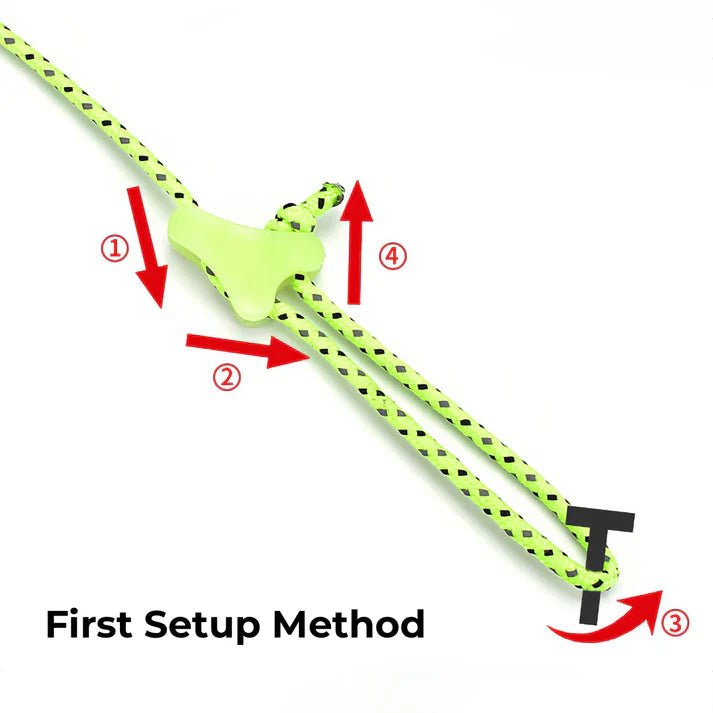 Onewind Fluorescent Guyline Adjuster x 20 - Longshot Tactical
