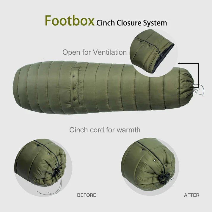Onewind Hammock Topquilt Poncho (2 °C - 10 °C) - Large - Longshot Tactical