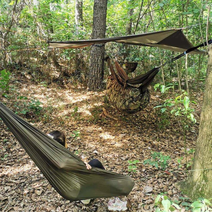Onewind Hammock Underquilt Protector - Large (Green or Camo) - Longshot Tactical