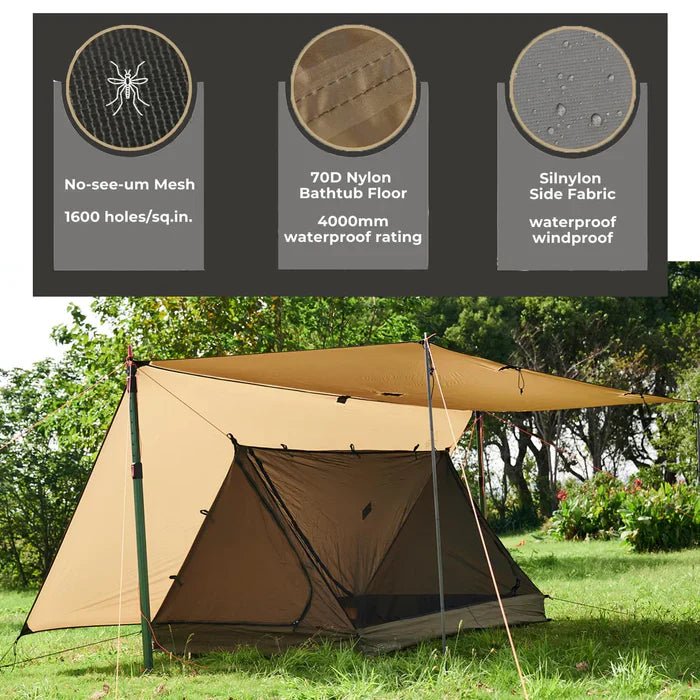 Onewind Outdoors Tandem Ridge Shelter Tarp Inner Tent - Longshot Tactical