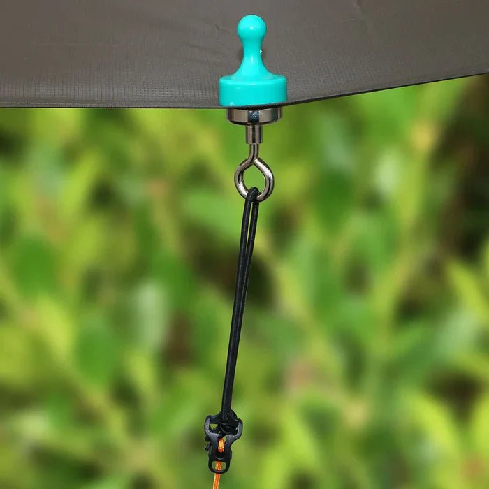 Onewind Outdoors Tarp Tieouts with Magnetic Hooks - 2Pcs Large - Longshot Tactical