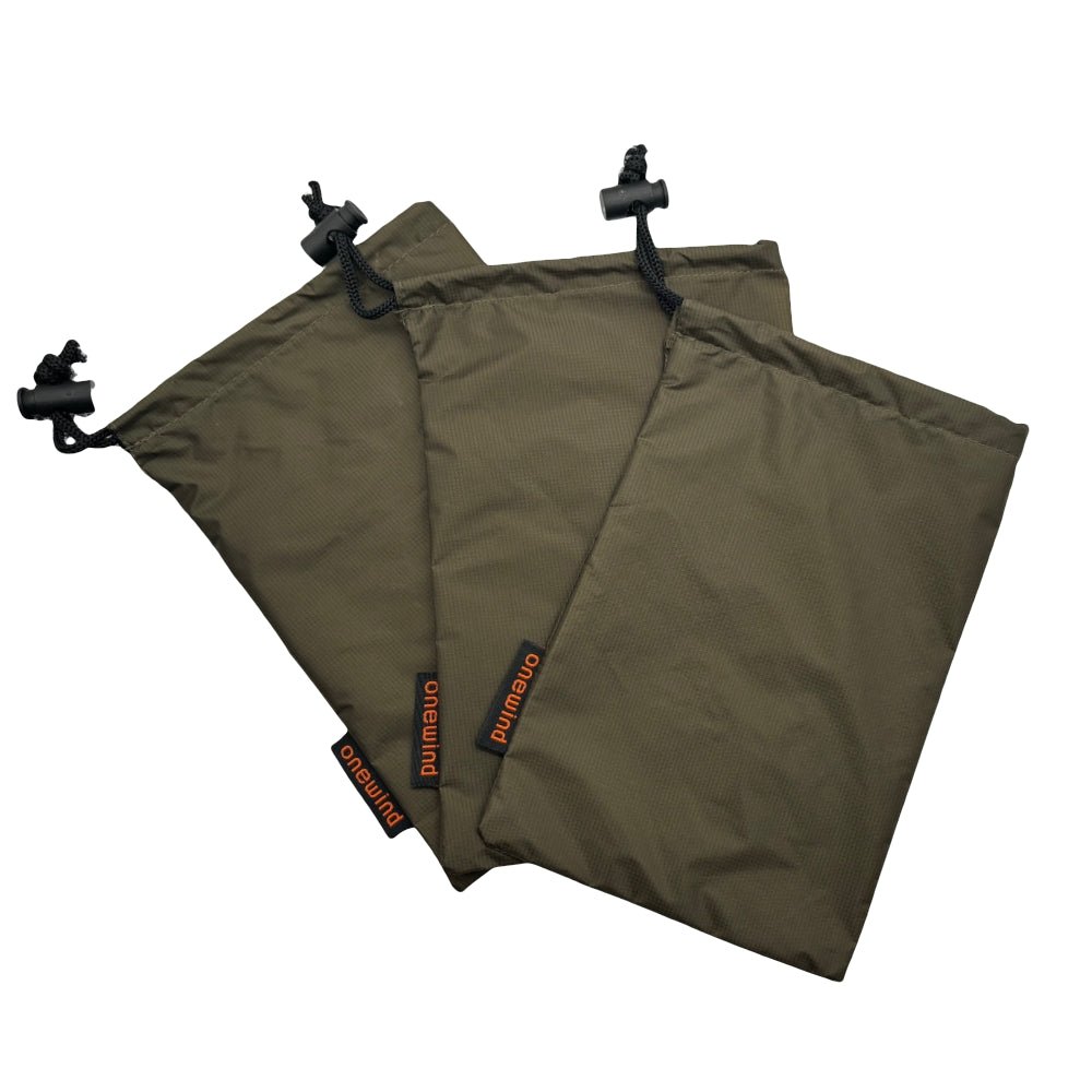 Onewind Outdoors Tent Stake Stuff Sack - 3pcs - Longshot Tactical
