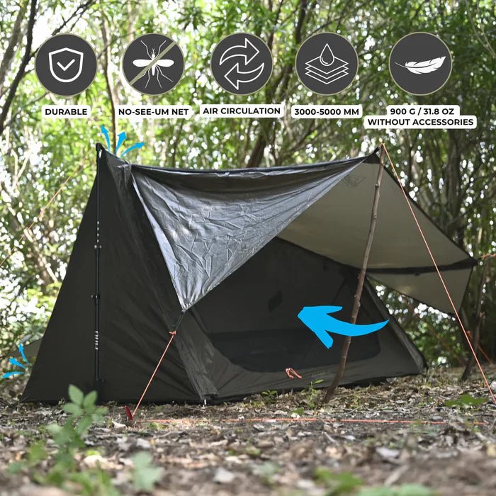 Onewind Outdoors Ultralight SoloVent Bivy Tent (2026 Version) - Longshot Tactical