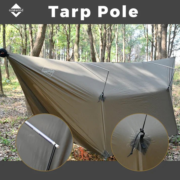 Onewind Tarp Top Support Poles - Longshot Tactical