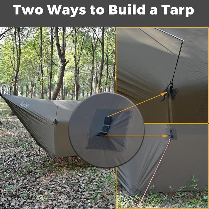 Onewind Tarp Top Support Poles - Longshot Tactical