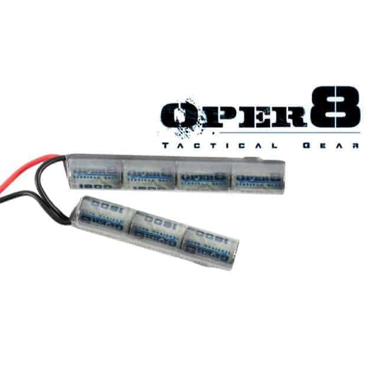 Oper8 8.4v 1600MAH Crane Stock Battery - Longshot Tactical