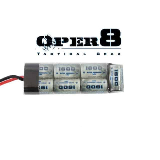 Oper8 8.4v 1600MAH Mini Battery - Longshot Tactical