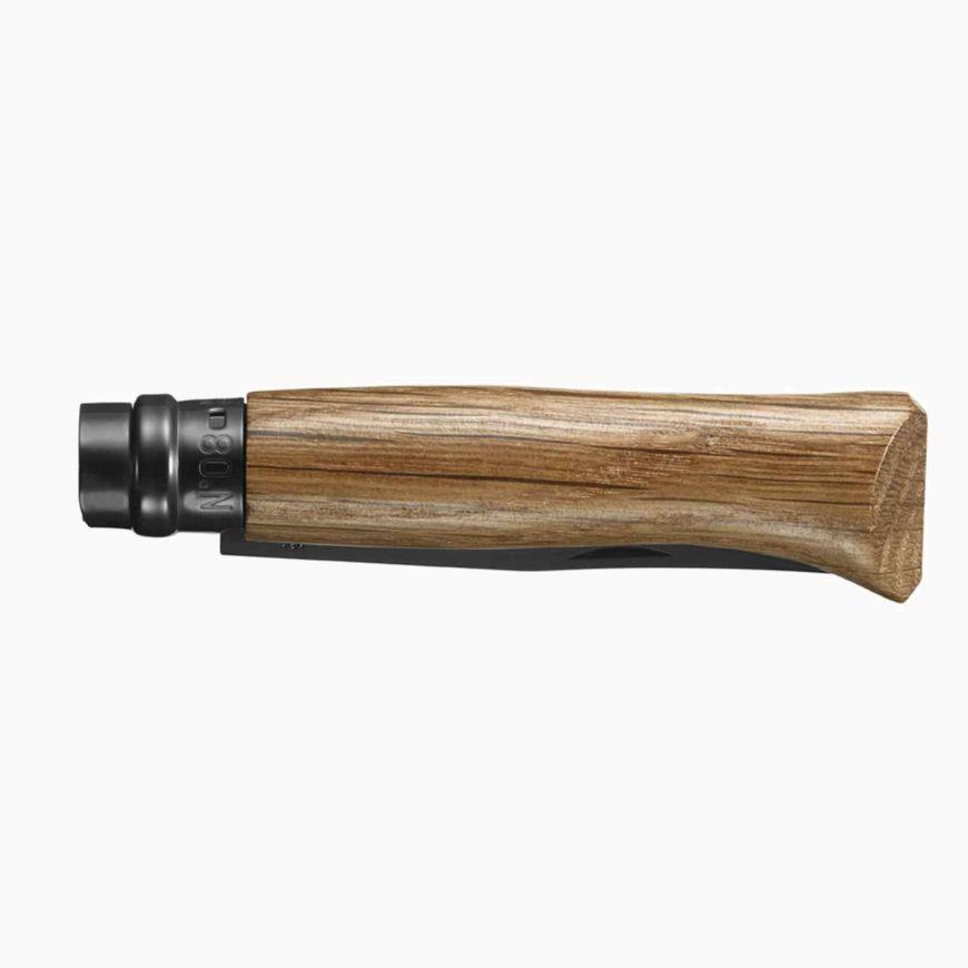 Opinel No 8 Black Oak Knife - Longshot Tactical