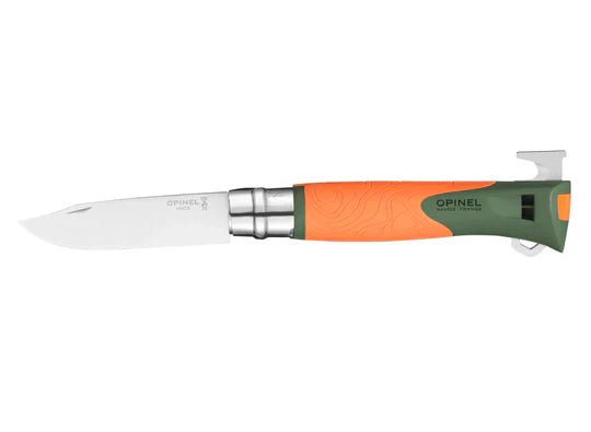 Opinel No.12 Explore Knife - Orange - Longshot Tactical
