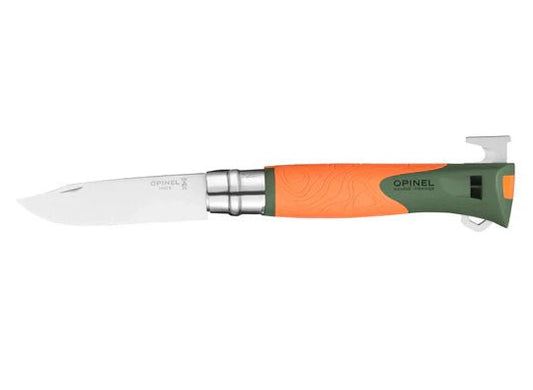 Opinel No.12 Explore Knife - Orange - Longshot Tactical