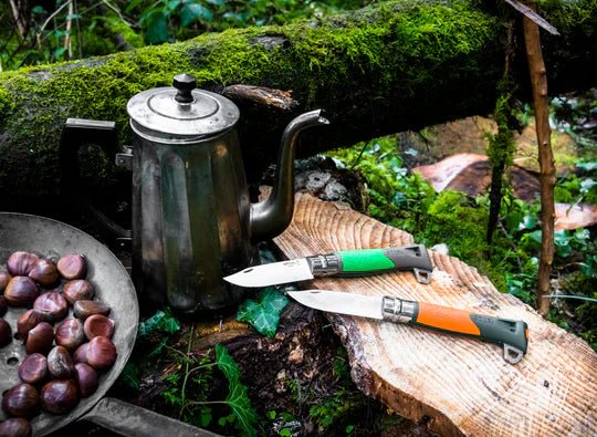 Opinel No.12 Explore Knife - Orange - Longshot Tactical