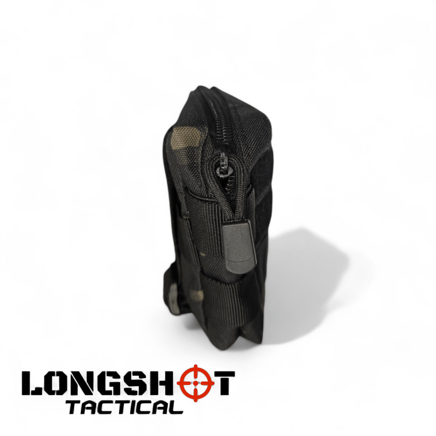 Outdoor EDC Toolkit Molle Pouch - Waist Bag - Black Camo - Longshot Tactical