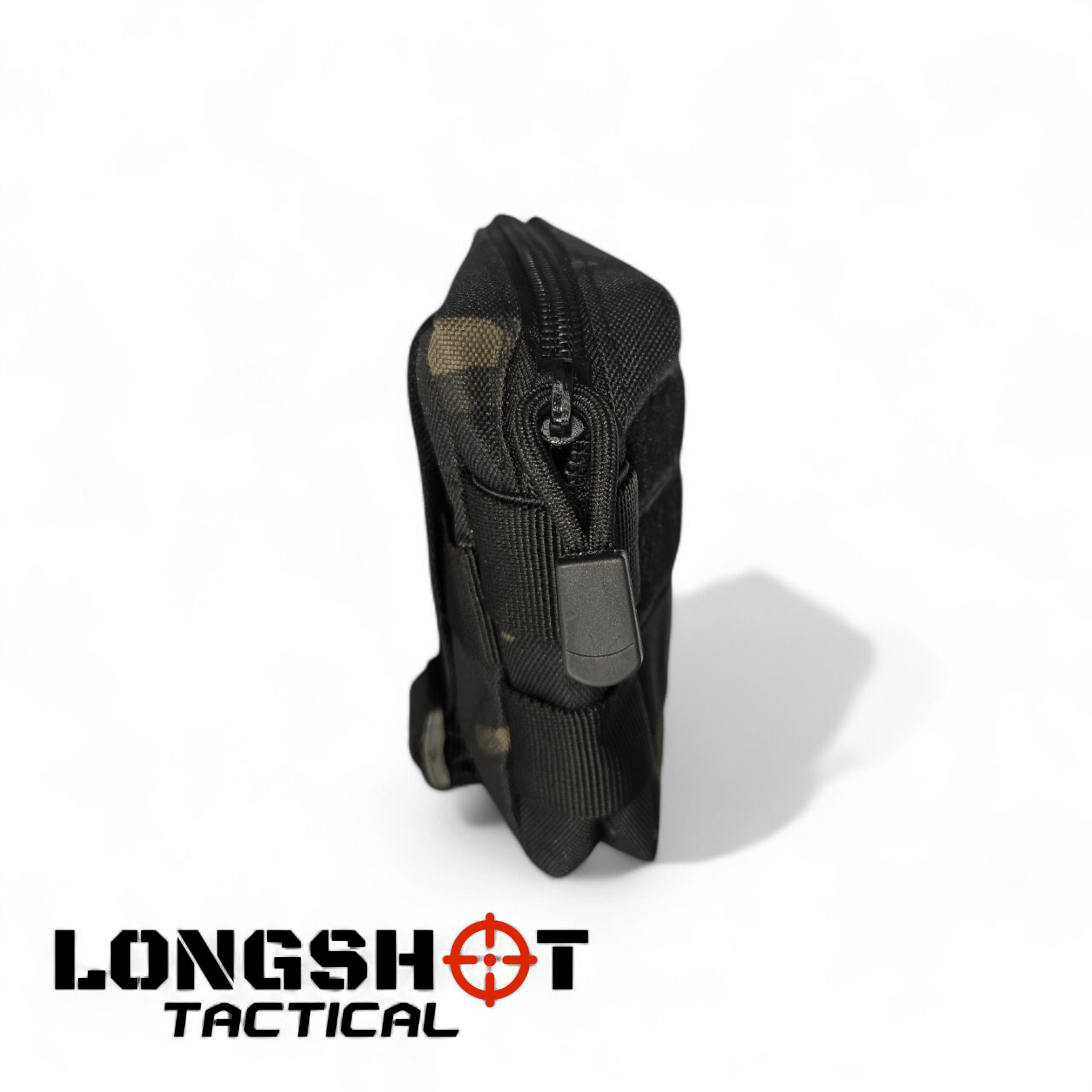 Outdoor EDC Toolkit Molle Pouch - Waist Bag - Black Camo - Longshot Tactical