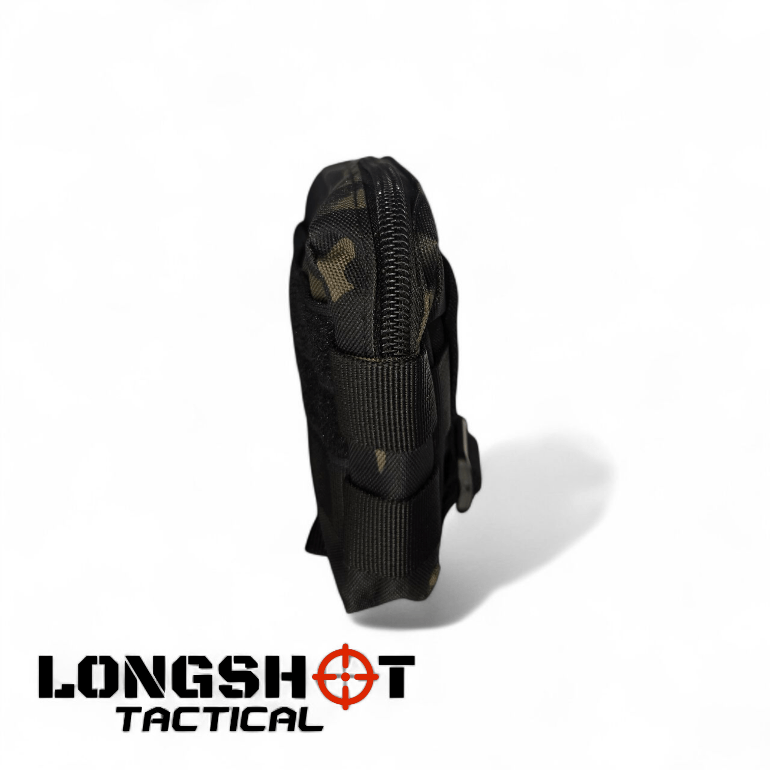 Outdoor EDC Toolkit Molle Pouch - Waist Bag - Black Camo - Longshot Tactical