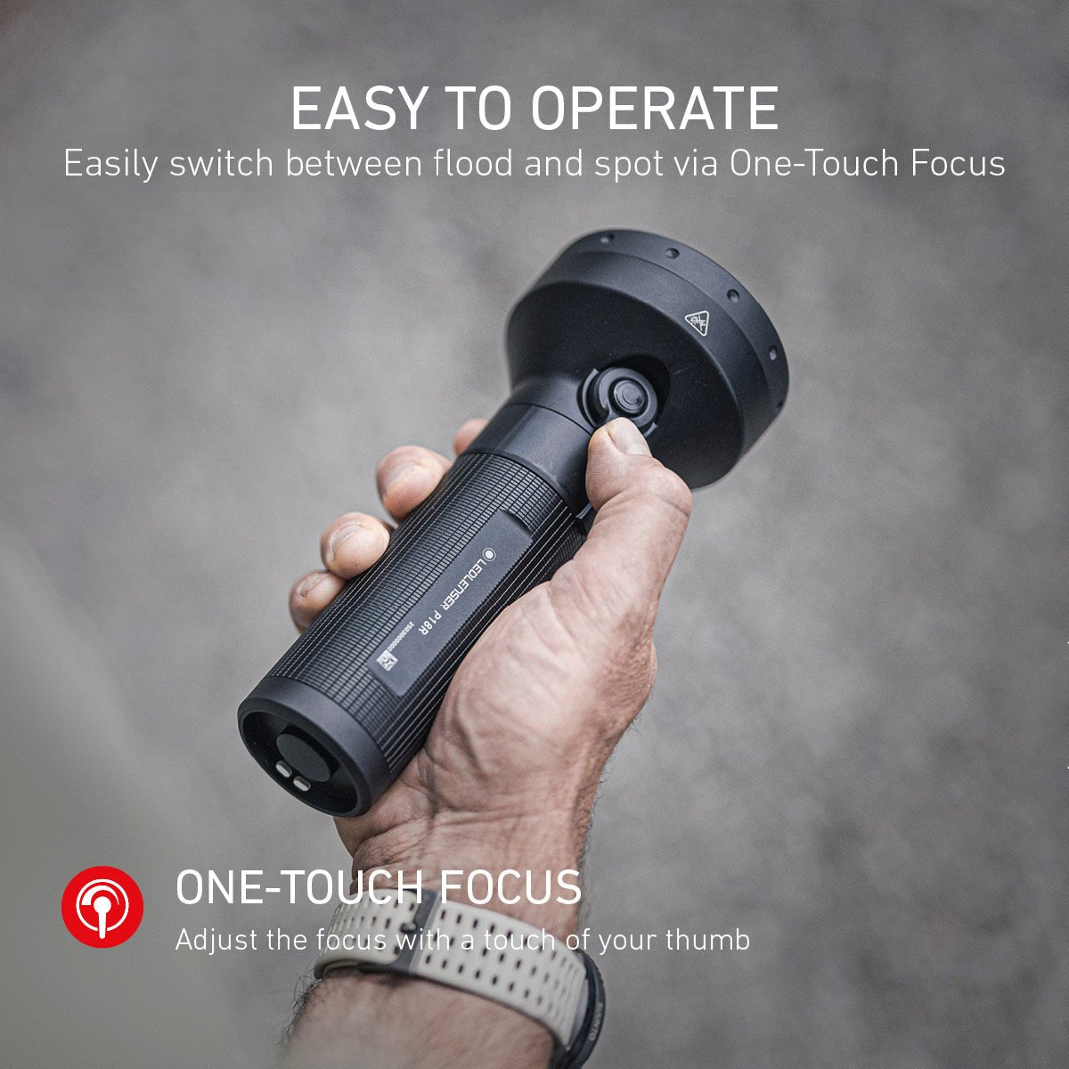 P18R Rechargeable Torch 2025, 6500 Lumens - Longshot Tactical