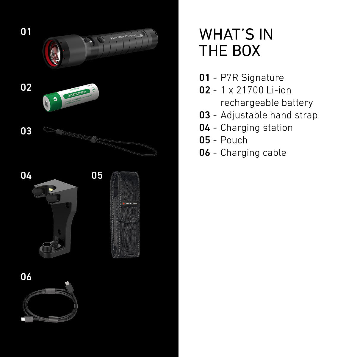 P7R Signature Rechargeable Torch 2025, 2500 Lumens - Longshot Tactical