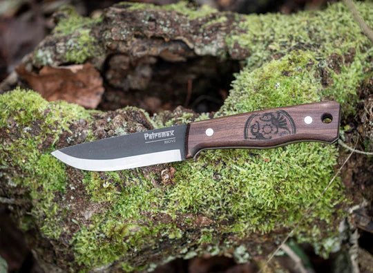 Petromax Bushcraft Knife 10.5cm with Sheath - Longshot Tactical