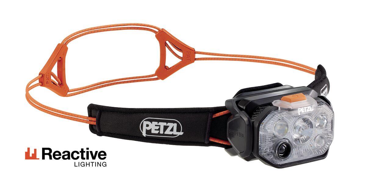 Petzl SWIFT® RL Headlamp (Various Colours) 1100 Lumens Updated Version - Longshot Tactical
