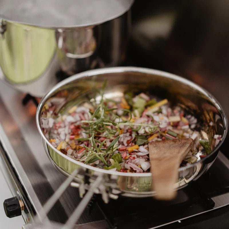 Primus CampFire Frying Pan Stainless Steel 25cm - Longshot Tactical