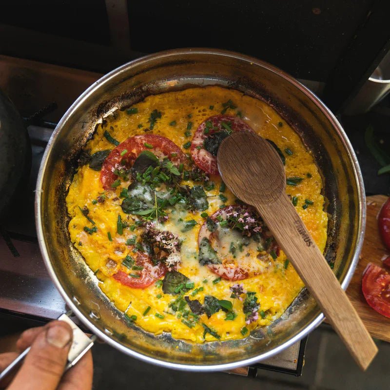 Primus CampFire Frying Pan Stainless Steel 25cm - Longshot Tactical