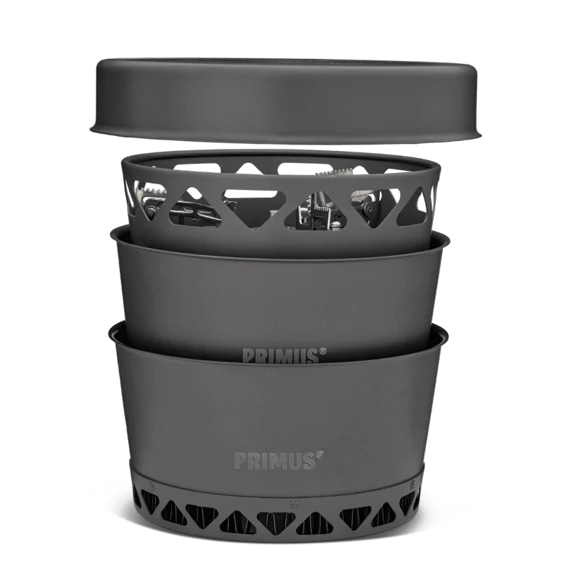 Primus Primetech Stove Set 2x1.3L with pan - Longshot Tactical