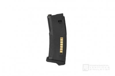 PTS EPM for Tokyo Marui Recoil Shock M4/SCAR/416D magazine - Black - Longshot Tactical