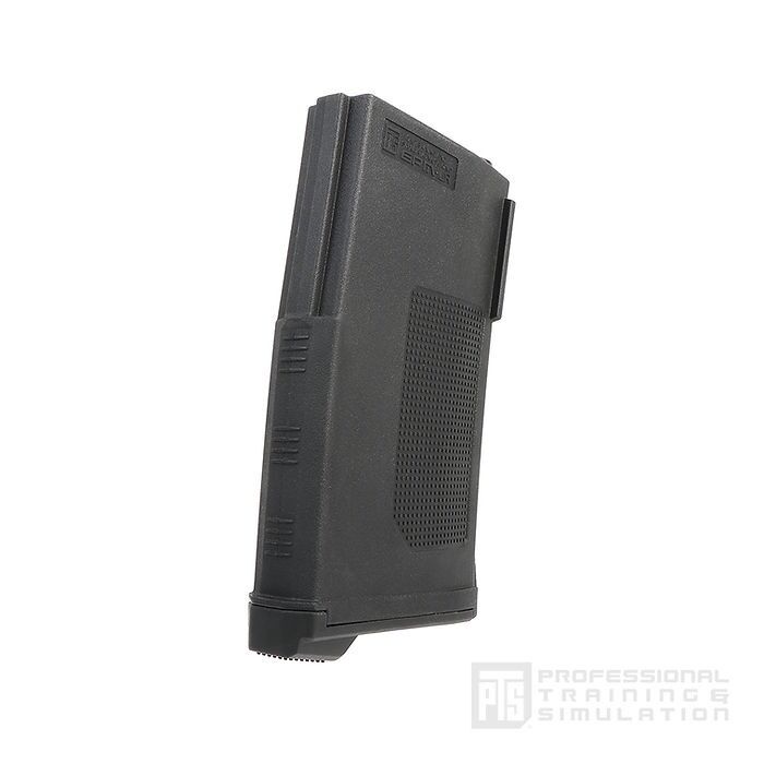 PTS EPM - LR Magazine 150rd for SR25 AEG - Black - Longshot Tactical